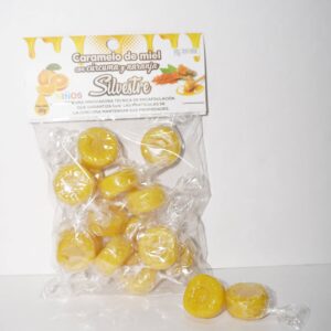 Caramelo de Miel con Cúrcuma y Naranja 80g